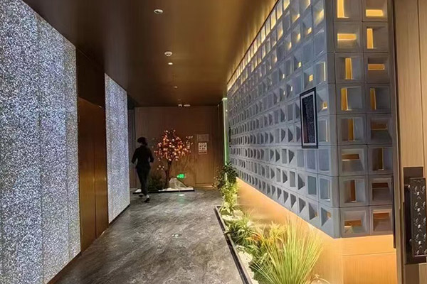 透光泡沫铝装饰板 透光泡沫铝装饰板